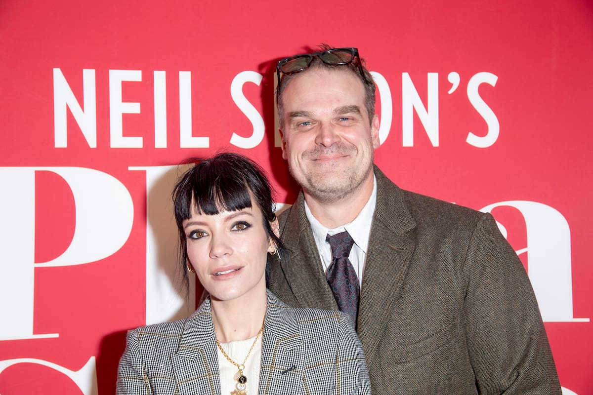 Lily Allen y David Harbour, en otros tiempos