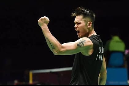 Lin Dan y su festejo en el bandminton; un personaje polémico