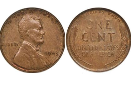 Lincoln de bronce de 1943