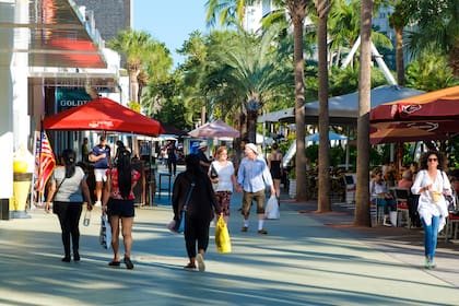 Lincoln Road, la zona para hacer compras por excelencia