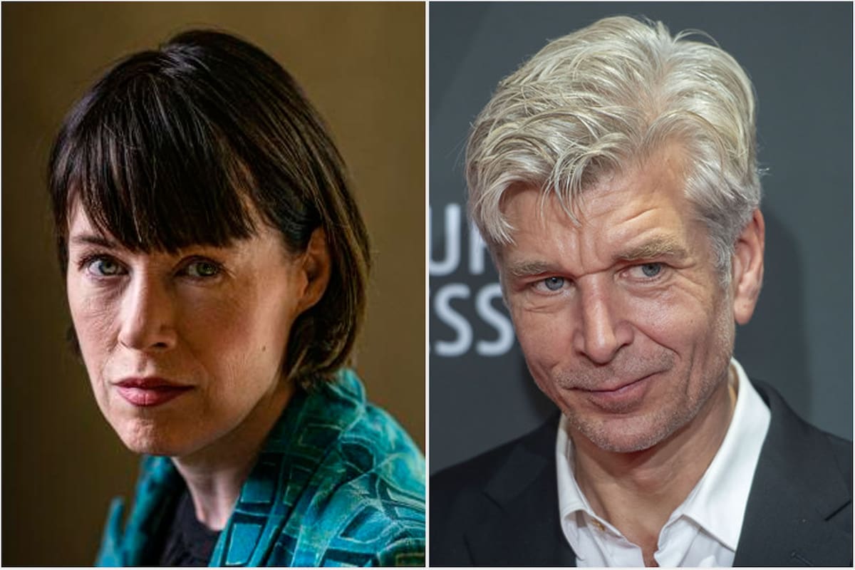 Linda Bonström y Karl Ove Knausgård
