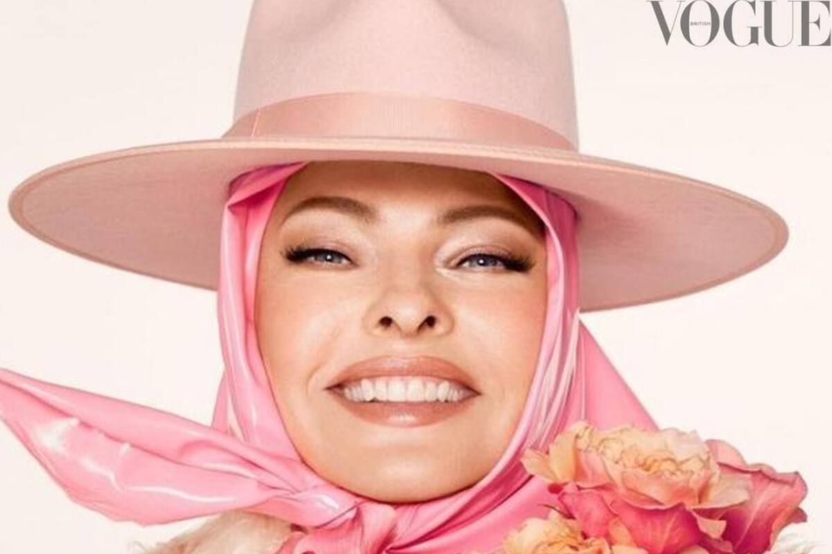 Linda Evangelista, en la tapa de Vogue
