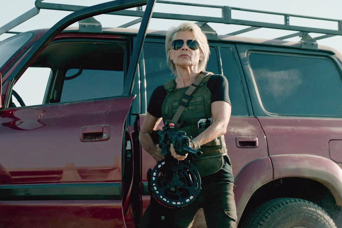 Linda Hamilton en Terminator Destino Oculto