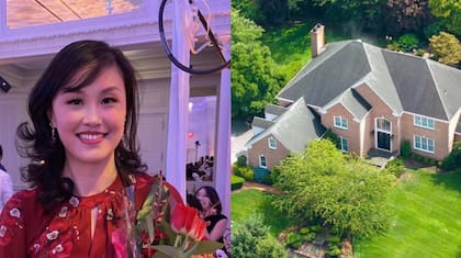 Linda Sun y su lujosa mansión de Long Island (Fotos: X/ @meadowshadow and @realBruceSnyder)