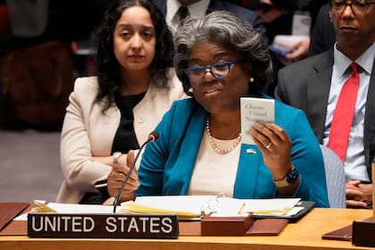 Linda Thomas-Greenfield, embajadora de Estados Unidos ante la ONU, cuestionó el acercamiento de Brasil a Rusia