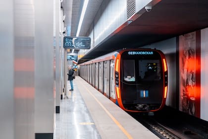 Línea Bolshaya Koltsevaya ubicada en la capital de Rusia.