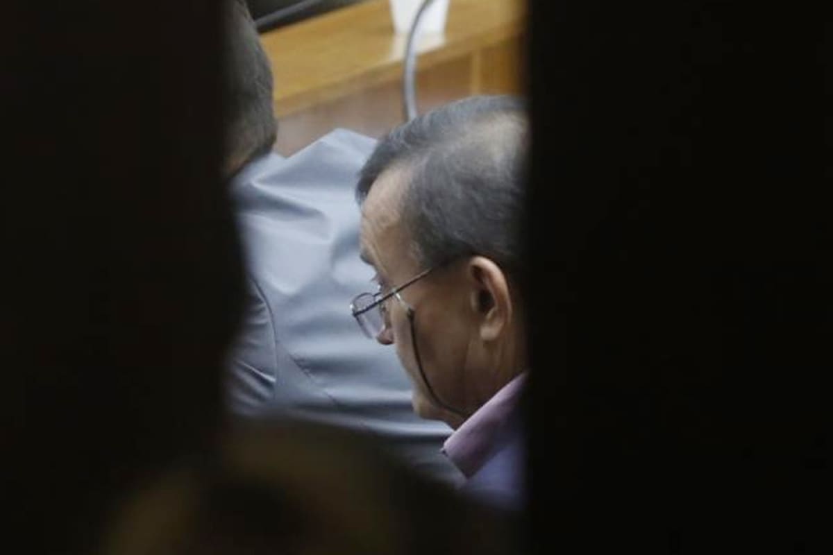 Lino Villar Cataldo durante el juicio