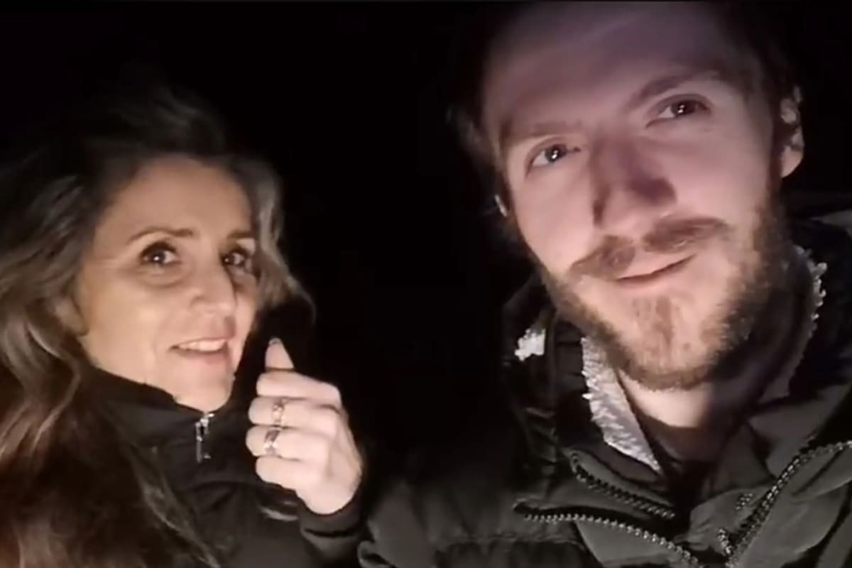 Linzi y Lee Steer, los cazafantasmas que realizaron el hallazgo