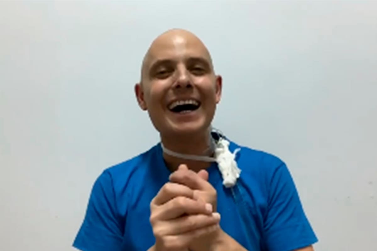 Lío Pecoraro volvió a su casa y compartió la buena noticia con sus seguidores