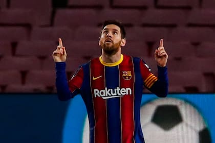 La habitual dedicatoria con mirada al cielo, a su abuela Celia, tras anotar un gol.