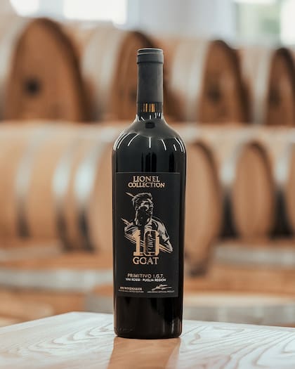 Lionel Cabra 10 – Puglia Primitivo IGT (Foto/Instagram: @leomessi)