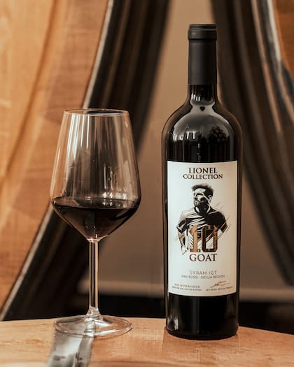 Lionel Goat 10 – Syrah de Sicilia IGT (Foto/Instagram: @leomessi)