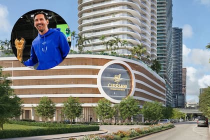 Lionel Messi adquirió cuatro departamentos de lujo en la torre Cipriani Residences, en el exclusivo barrio de Brickell, Miami