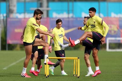 Lionel Messi, ahora sin barba, cada vez más cerca de reaparecer; a Barcelona le toca el sábado 13, contra Mallorca.