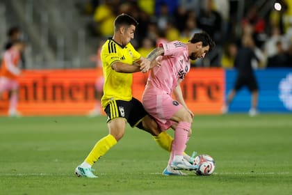 Lionel Messi convirtió un gol en el último partido de Inter Miami, pero no pudo evitar la derrota ante Columbus Crew