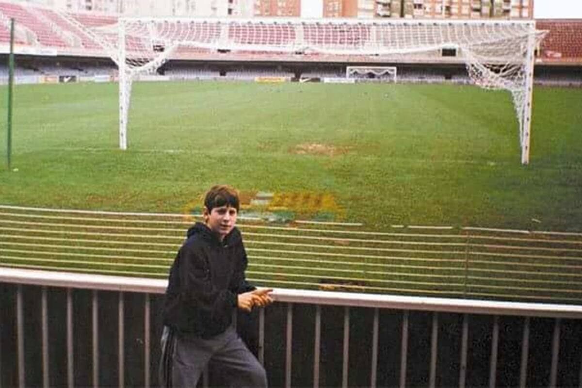 Lionel Messi de chico