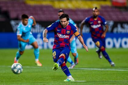 Lionel Messi definió a la izquierda del arquero de Leganés; Barcelona se impone por 2-0 en el Camp Nou