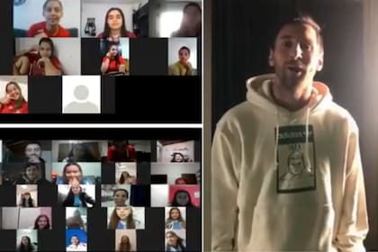 Lionel Messi dejó con la boca abierta a las jugadoras de handball de Huracán tras enviarles un mensaje