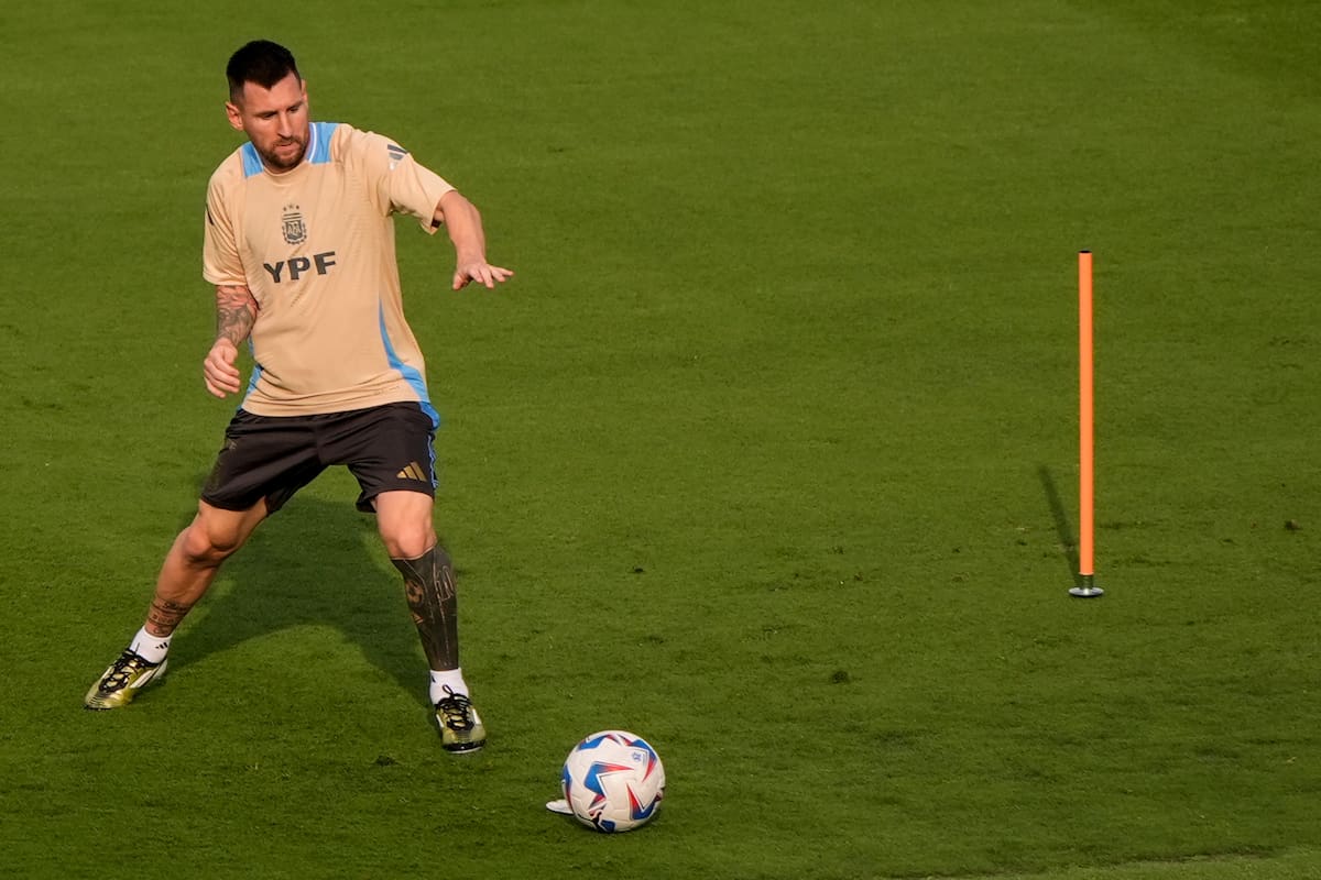 Lionel Messi dio sus candidatos para la Copa América 2024 (AP Foto/Mike Stewart)