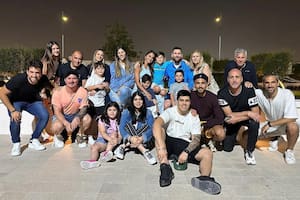 Lionel Messi disfrutó de su familia luego de darle la victoria a la Argentina por la semifinal del Mundial de Qatar 2022