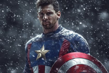 Lionel Messi, el Capitán América del "soccer" en Estados Unidos