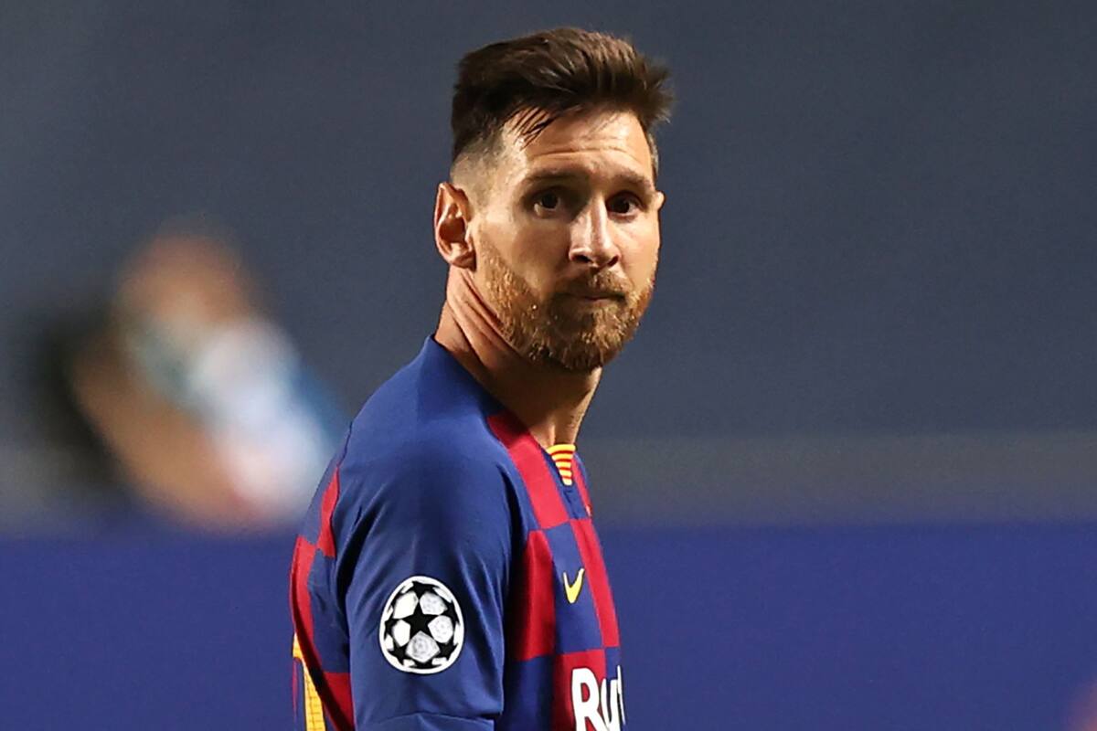 Lionel Messi, el capitán de Barcelona, que se enfrentará con Alavés por la liga española.