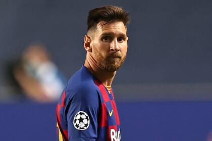 Lionel Messi, el capitán de Barcelona, que se enfrentará con Alavés por la liga española.