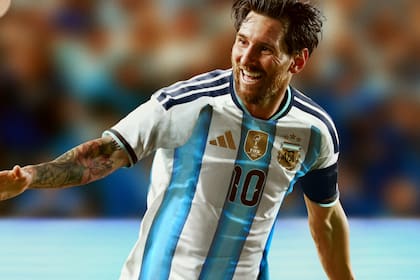 Lionel Messi, el modelo elegido para la camiseta de la selección argentina