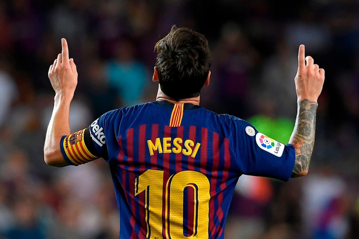 Lionel Messi en Barcelona