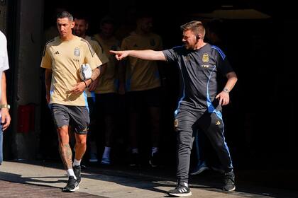 Lionel Messi en Atlanta días previo al inicio de la Copa América