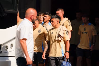 Lionel Messi en Atlanta días previo al inicio de la Copa América