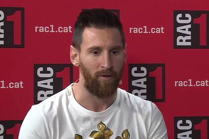 Lionel Messi, en una entrevista con Rac 1, confesó que por los problemas que tuvo con Hacienda pensó en dejar Barcelona e irse de España