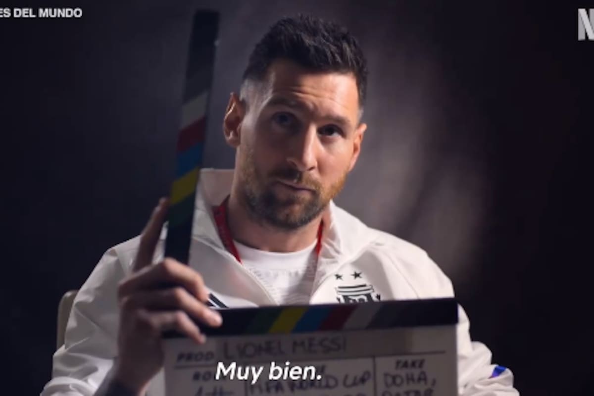 Lionel Messi es el gran protagonista de la nueva serie de Netflix "Capitanes del Mundo", en su rol de líder de la selección argentina