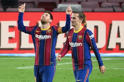 Lionel Messi y Antoine Griezmann, una relación que nunca floreció en Barcelona y que tendrá un nuevo capítulo en la final del Mundial de Qatar
