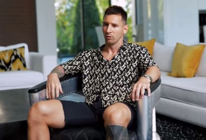Lionel Messi fue entrevistado por Migue Granados para Soñé que volaba (OLGA); habló de su vida en Miami, su familia y la selección (Foto: Captura OLGA)