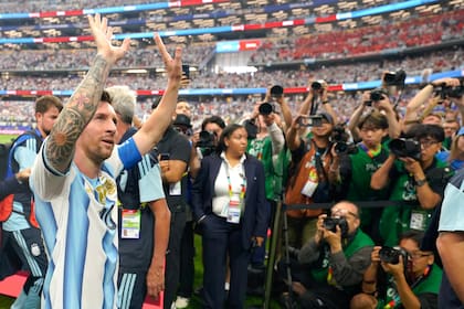 Lionel Messi fue la gran figura de la victoria de la selección argentina sobre Austria