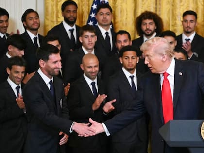 Lionel Messi fue reconocido en los Estados Unidos por su labor