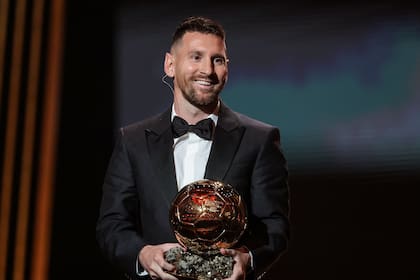 Lionel Messi ganó el octavo Balón de Oro en su carrera y es el máximo poseedor de ese trofeo individual