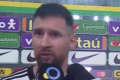 Lionel Messi habló tras el partido de la Argentina