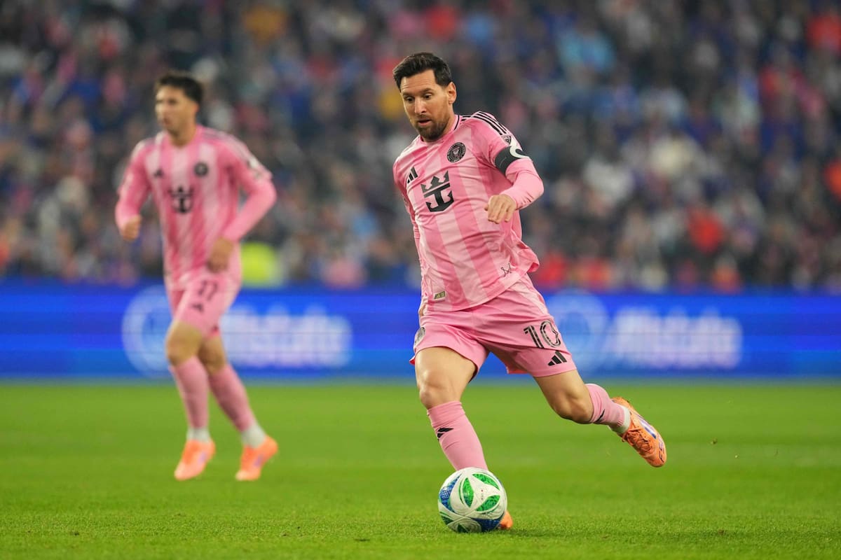 Lionel Messi juega con Inter Miami la final de la Conferencia Este de la MLS, ante New York City