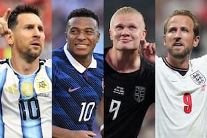 Así está la tabla de goleadores del Mundial 2026, con Messi, Mbappé, Haaland y Kane