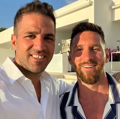 Lionel Messi le dedicó un posteo a Cesc Fàbregas luego de que anunciara su retiro