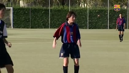 Lionel Messi llegó a Barcelona a probarse a los 13 años y estuvo en el club hasta 2021