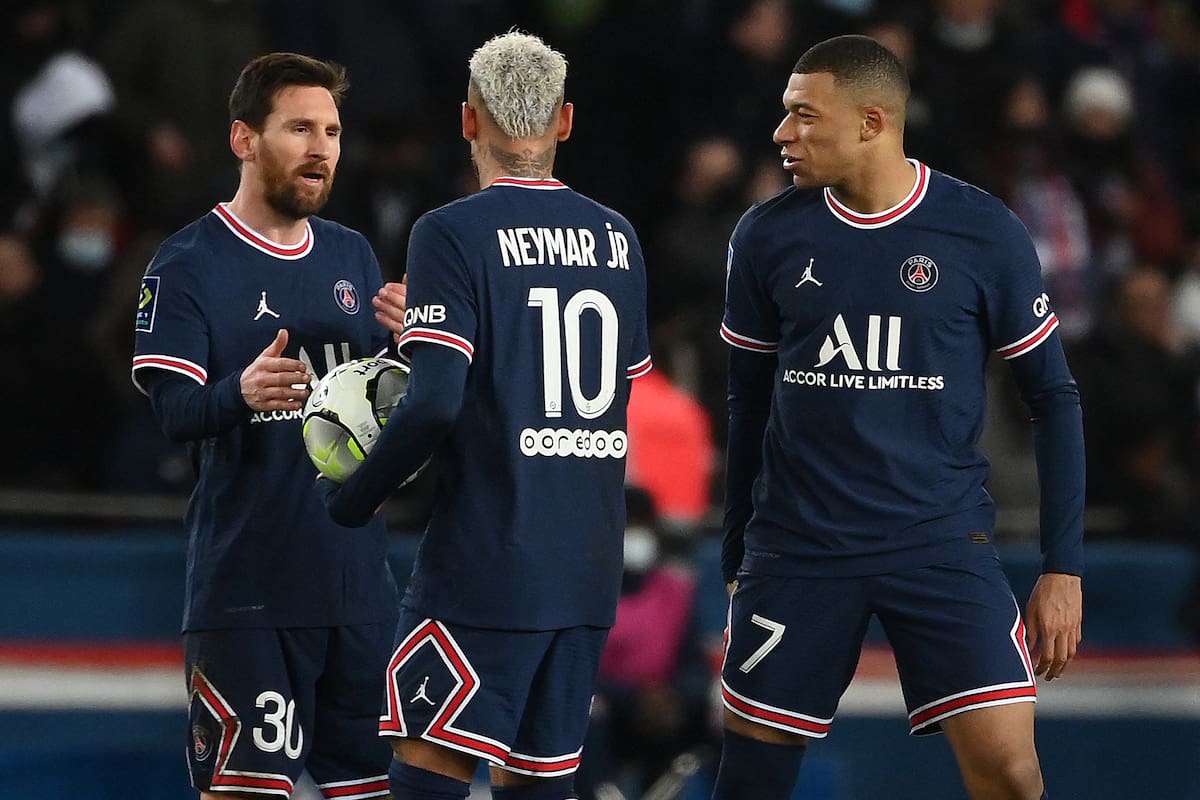 Lionel Messi, Neymar y Kylian Mbappé, el tridente por el que pasa el fútbol ofensivo de Paris Saint-Germain.