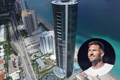 Lionel Messi no vive en su departamento de la Porsche Design Tower porque eligió una casa para su familia en las afueras de Miami