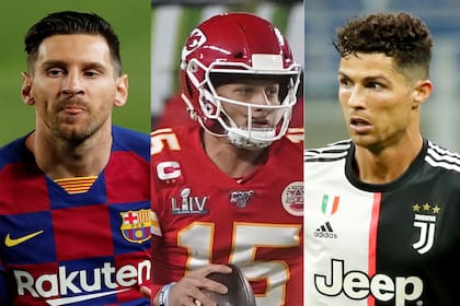 Lionel Messi, Patrick Mahomes y Cristiano Ronaldo: contratos multimillonarios