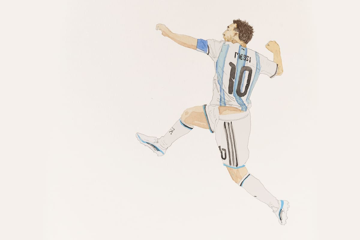 Lionel Messi, por Sofía Wiñazki