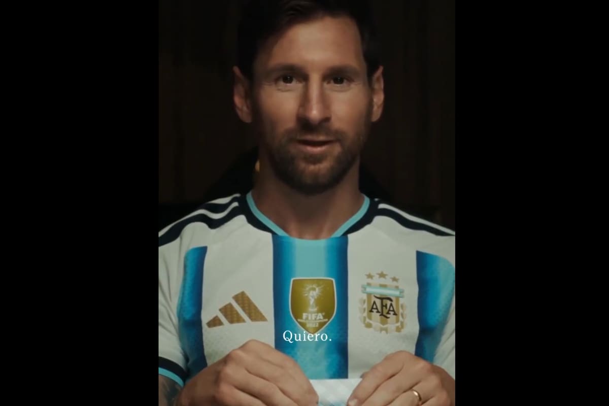 Lionel Messi, protagonista del nuevo spot de la selección argentina