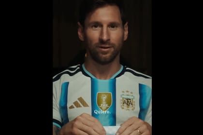 Lionel Messi, protagonista del nuevo spot de la selección argentina