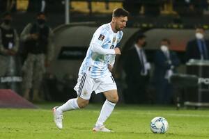 Lionel Messi quiere festejar en el clásico ante Brasil